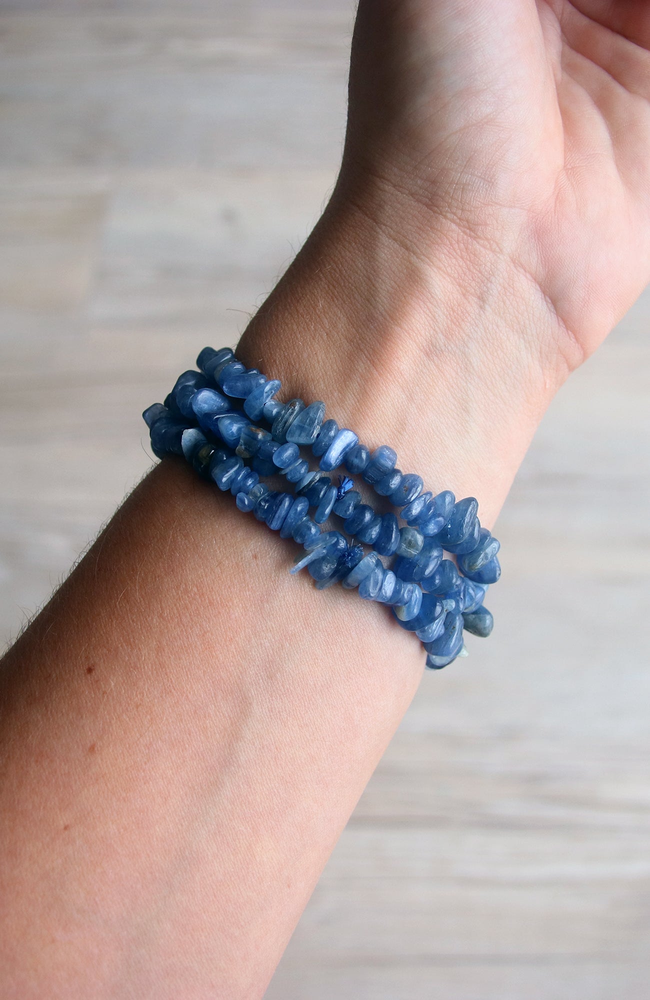 Kyanite Chip Bracelet